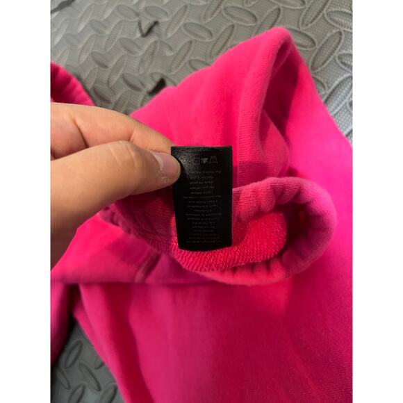 Rag & Bone Bright Rose Racer Sweatpants Fusha‎ Pink Womens Size Small - Picture 6 of 9